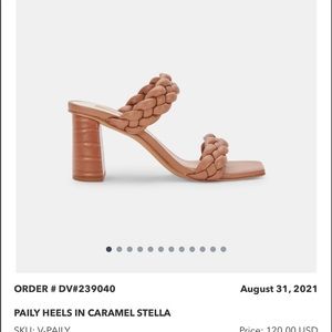 DOLCE VITA PAILY HEELS😍😍😍
